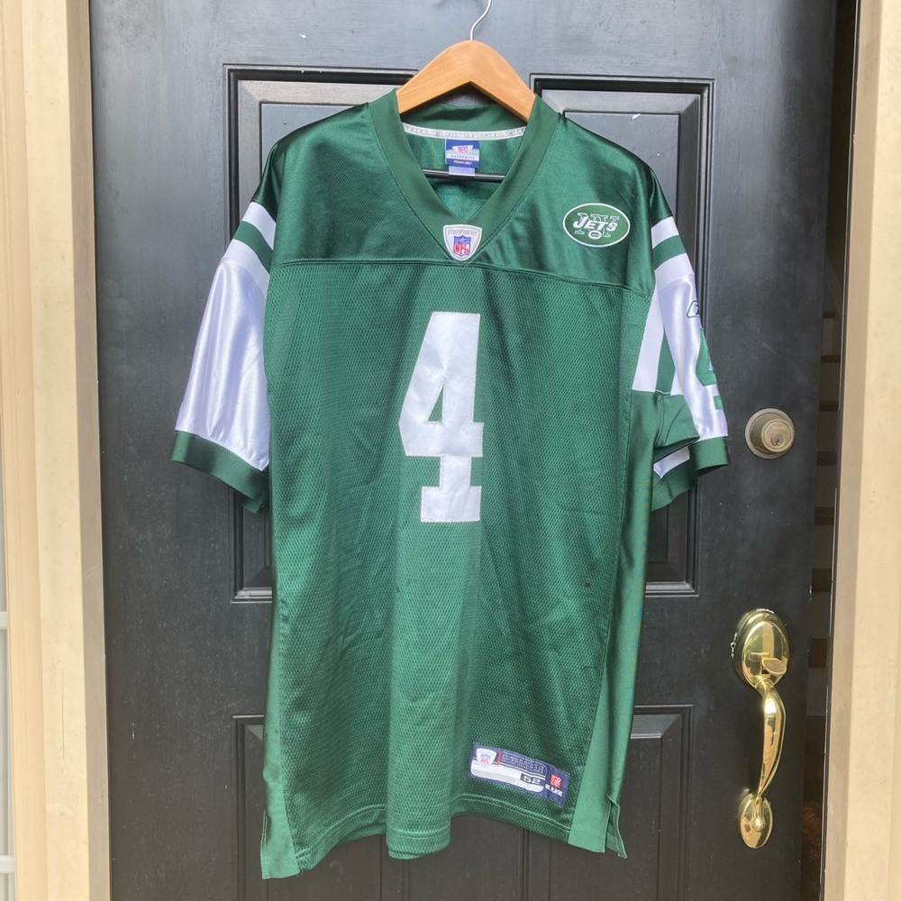 Vintage Brett Favre #4 NY Jets Reebok Jersey  Size 52 or XXL